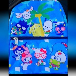 Hello kitty & friends small canvas backpack BNWT VHTF RARE